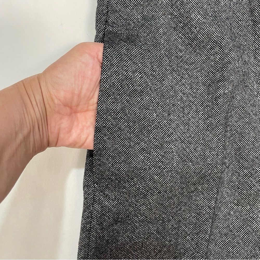 Zara New ZARA SRPLS Surplus Grey Tweed Wool Trousers Size S Size 27" / US 4 / IT 40 - 7 Thumbnail