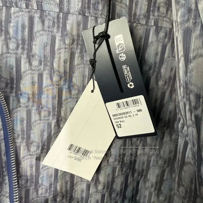 Other Dior Gray Polyester Men's Jacket . Size US M / EU 48-50 / 2 - 4 Thumbnail