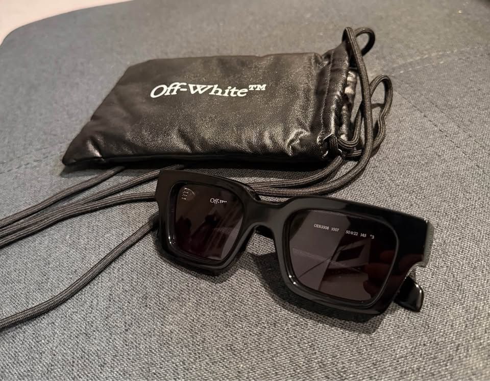 Off-White Off-White - Virgil Sunglasses Off-White Eyewear size small Size ONE SIZE - 1 Thumbnail