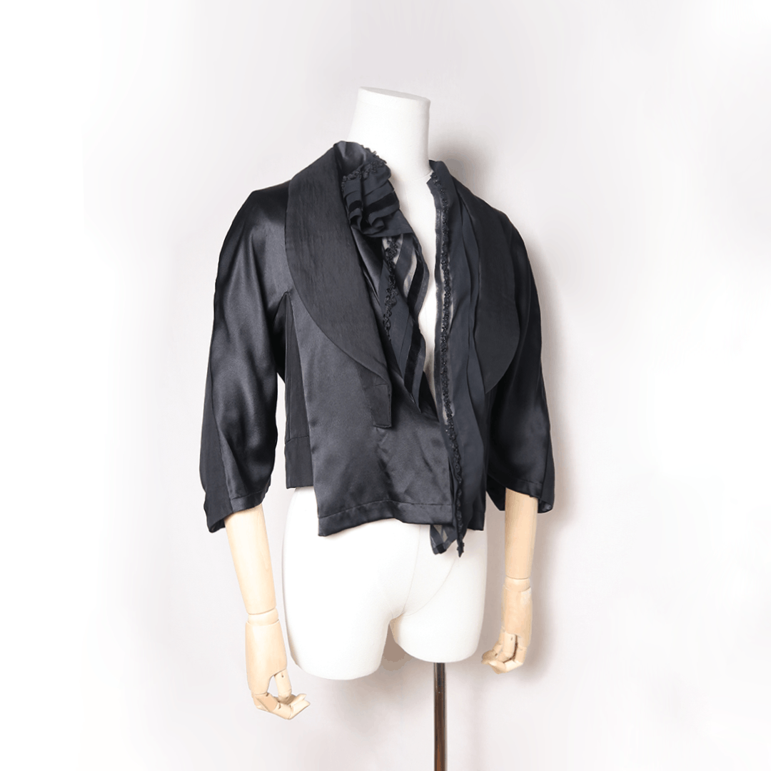 Comme des Garçons FW2005 Broken Bride Silky Jacket Runway