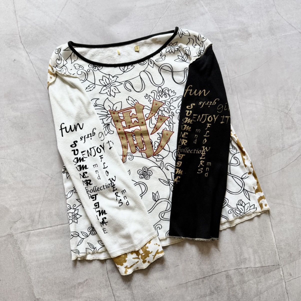 Hysteric Glamour Japan Yin Yang Flowers Longsleeve Style Hysteric Glamour Y2K Size L / US 10 / IT 46 - 5 Thumbnail