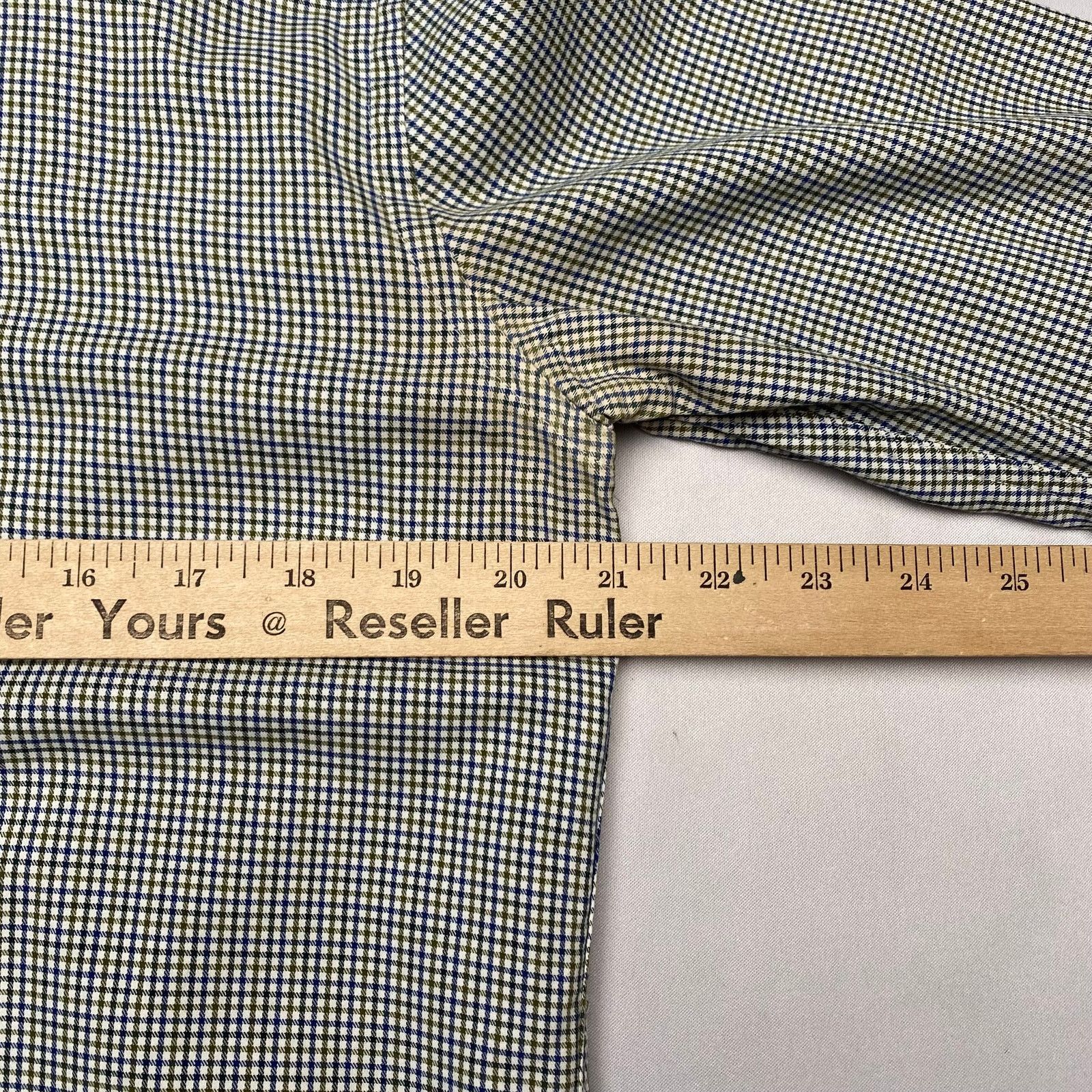 Todd Snyder Todd Snyder Gingham Check Button Up Shirt Men's 15.5 32/33 Size US M / EU 48-50 / 2 - 7 Thumbnail