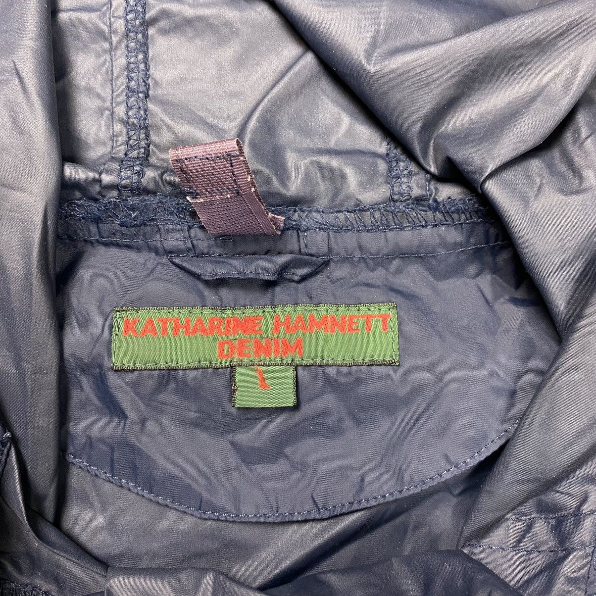 Katharine Hamnett London × Vintage Vintage 90s katharine hamnett anorak light jacket Size US L / EU 52-54 / 3 - 7 Thumbnail