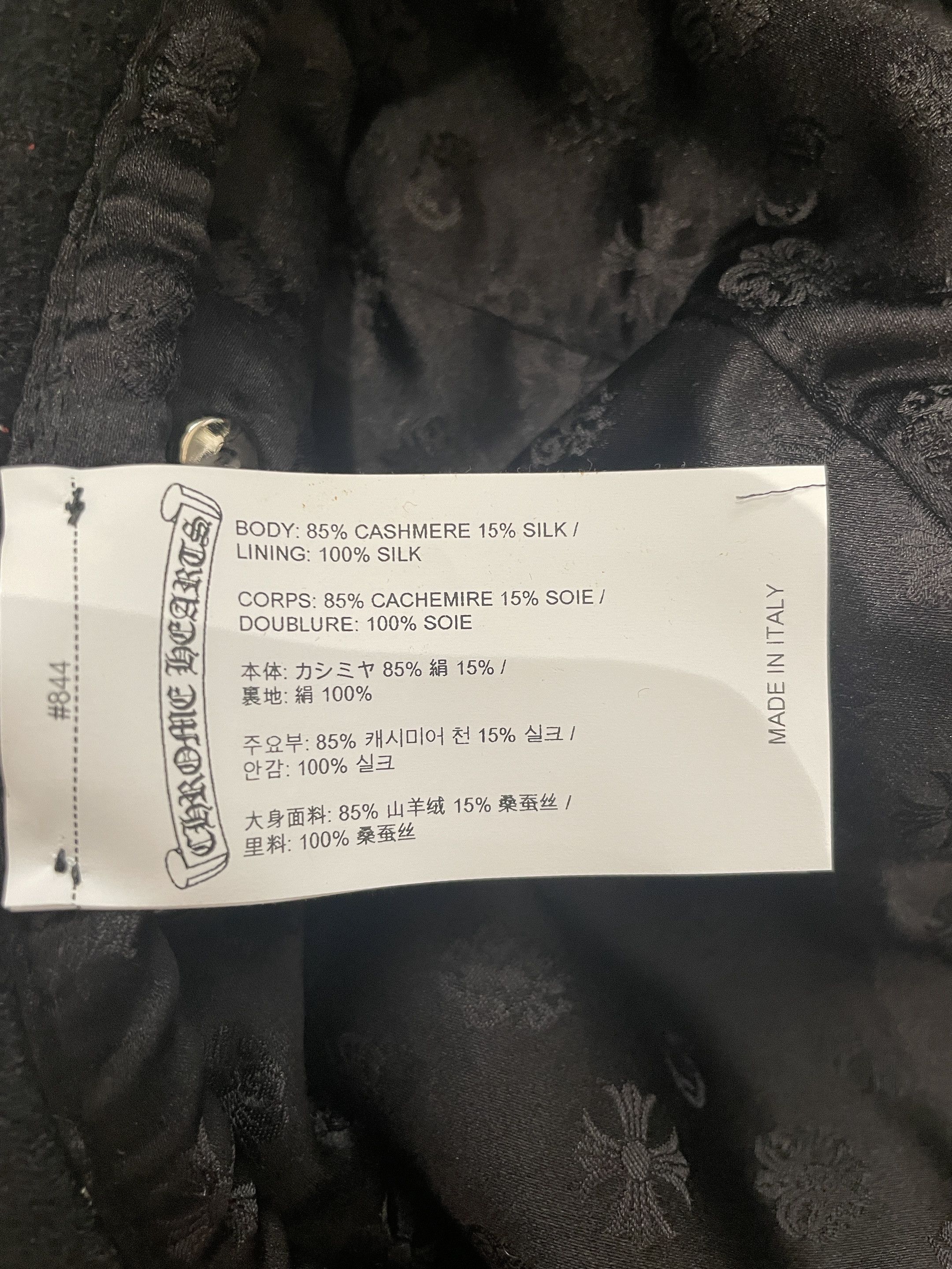 Chrome Hearts Chrome Hearts Matty Boy Chomper Cashmere Bucket Hat Size ONE SIZE - 8 Thumbnail