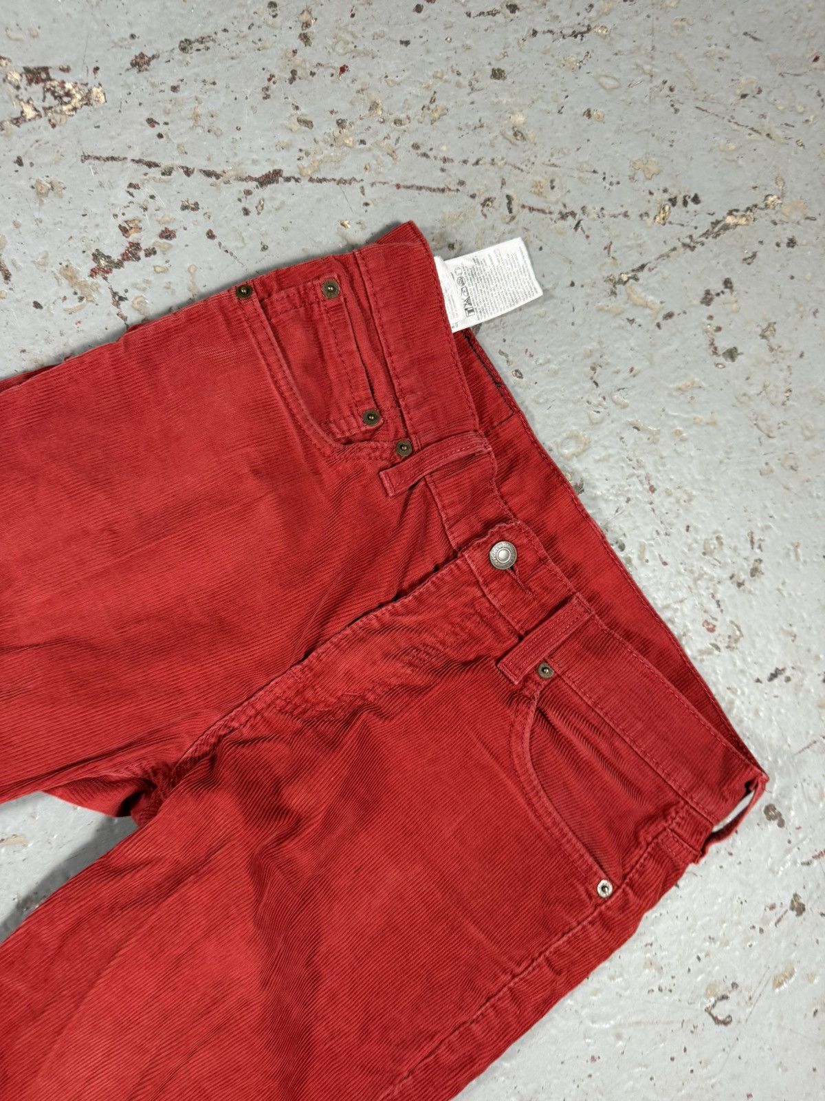 Levi's Crazy Vintage Levis Corduroy Straight Pants Size US 30 / EU 46 - 3 Thumbnail