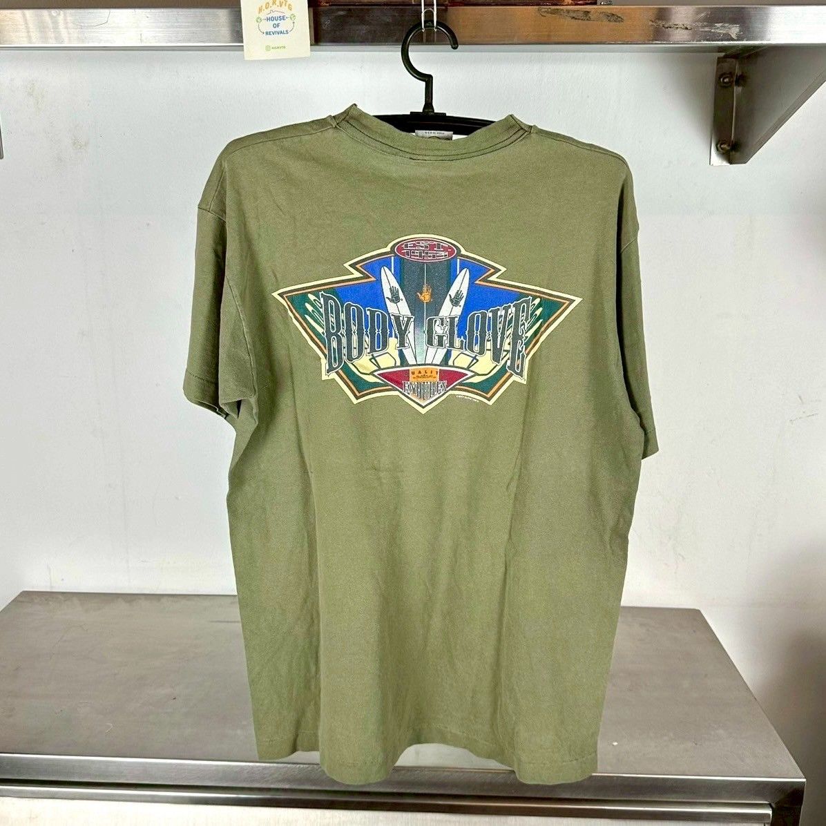 Body Glove Vintage 90s Body Glove Surf Made in USA Large T-Shirt Size US L / EU 52-54 / 3 - 3 Thumbnail