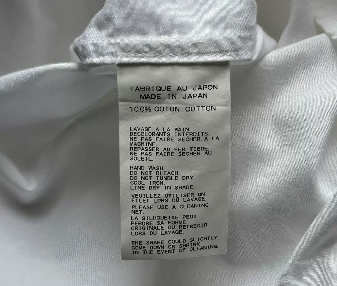 Yohji Yamamoto Yohji Yamamoto 14aw Neck White Shirt 2412-Nextarrow Size US L / EU 52-54 / 3 - 5 Thumbnail