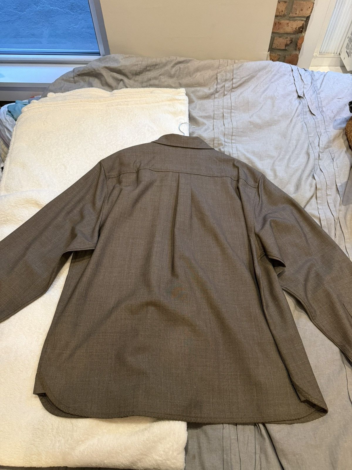 Percival Percival Everyday XL Brown Button Down Shirt Size US XL / EU 56 / 4 - 3 Thumbnail