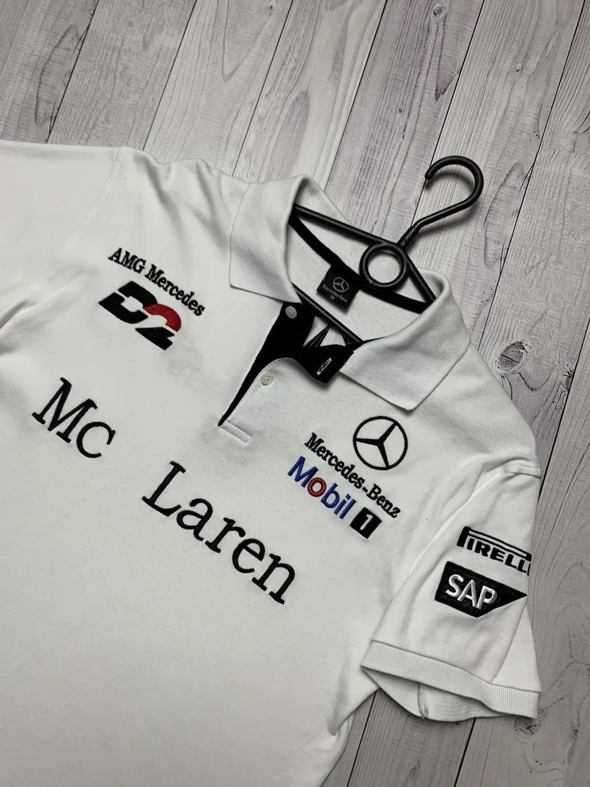 Mercedes-Benz Racing polo Mercedes Benz Mc Laren multi logo size S Size US S / EU 44-46 / 1 - 2 Thumbnail