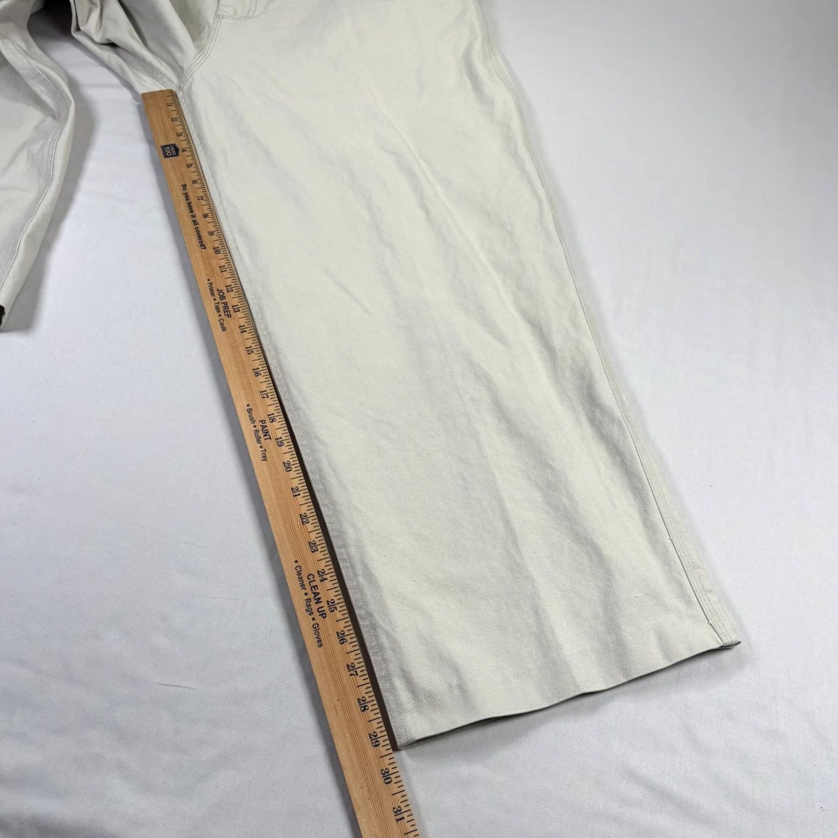 Southpole VINTAGE Southpole Pants Mens Size 40 Beige Carpenter Wide-Leg Baggy Y2K Hip Hop Mens Size US 40 / EU 56 - 7 Thumbnail