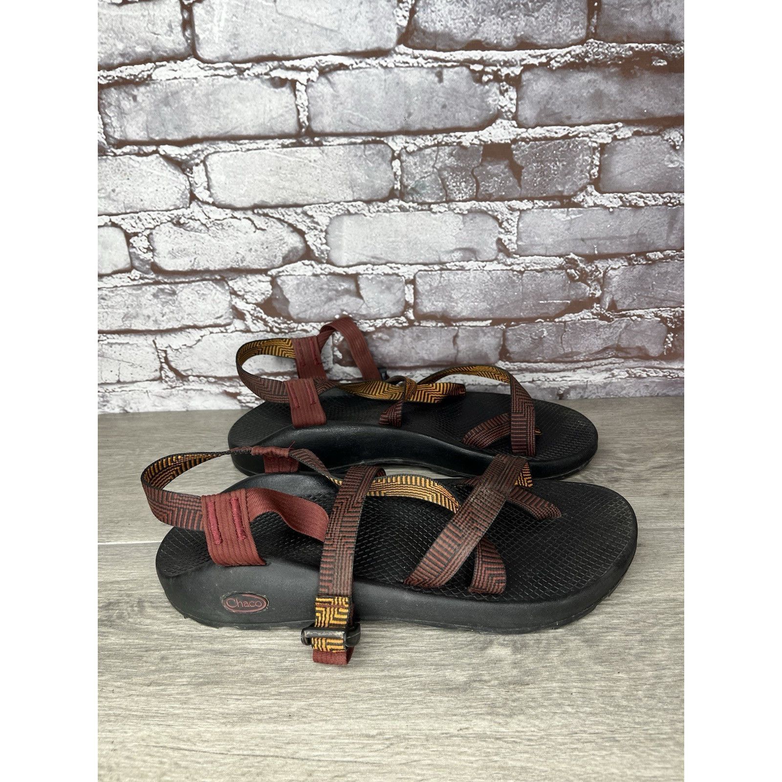 Chaco Chaco Z2 Classic Fore Port Red Textile Strappy Sandals Men 1 Size US 12 / EU 45 - 3 Thumbnail
