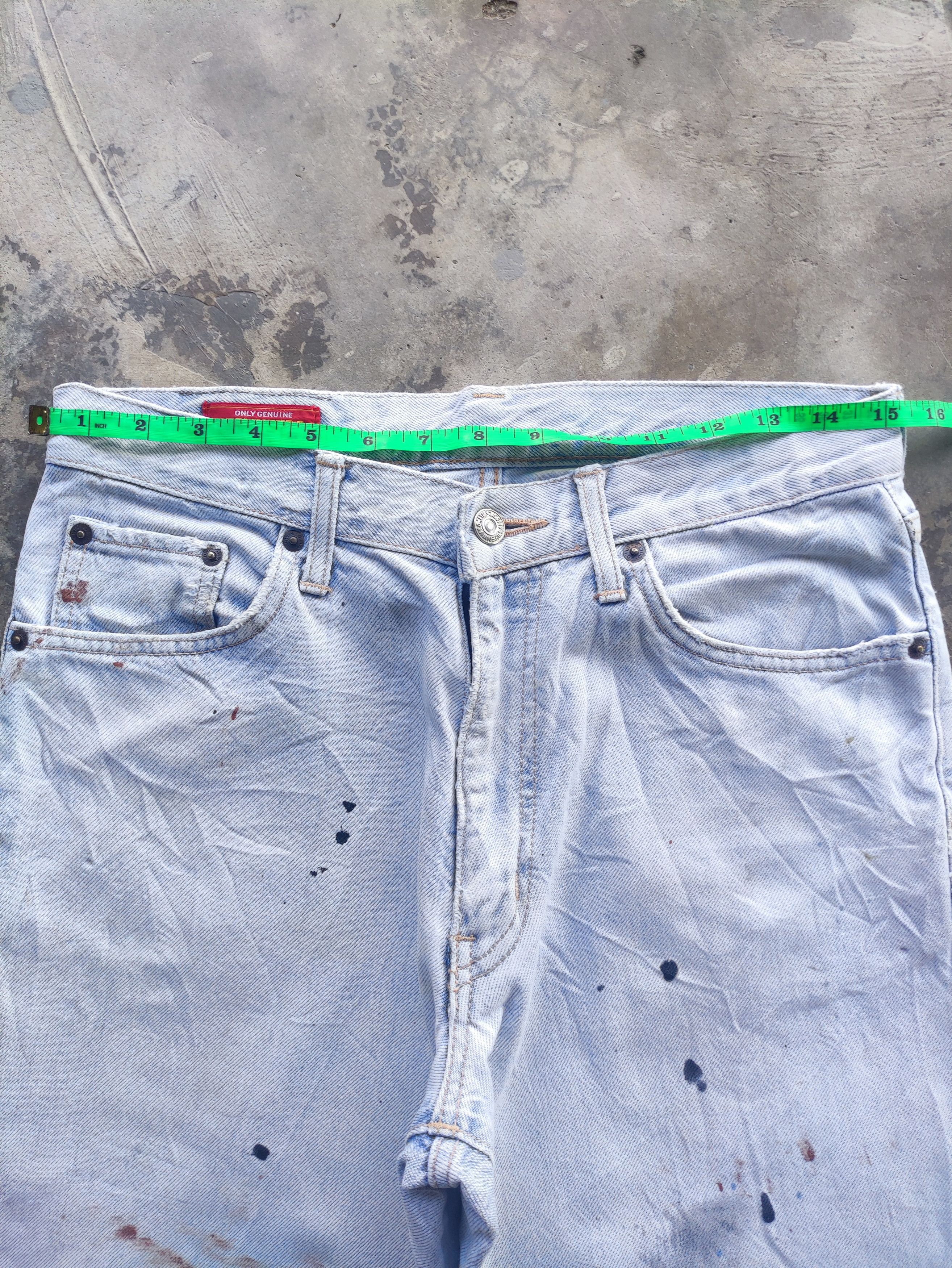 Edwin Vintage Edwin Distress Faded Jean Pant Size US 30 / EU 46 - 6 Thumbnail