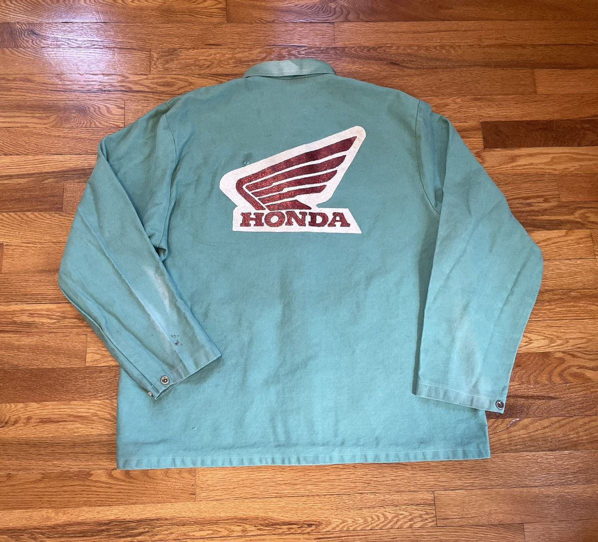 Honda × Vintage Vintage 60s/70s homemade Honda workman jacket proban fr-7a Size US XL / EU 56 / 4 - 1 Thumbnail