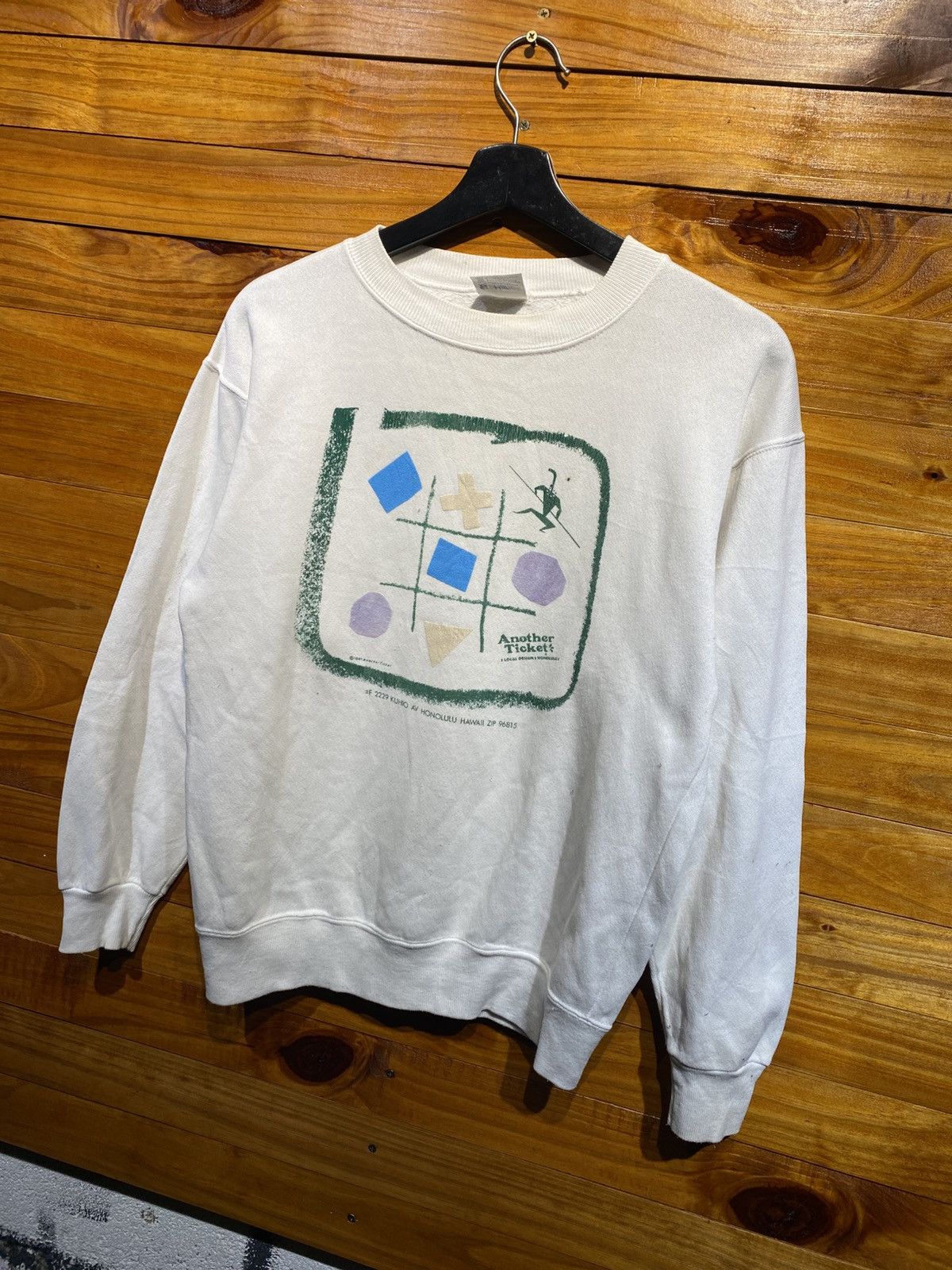 Vintage 1991 Another Ticket Graphic Sweatshirt – Hanes USA