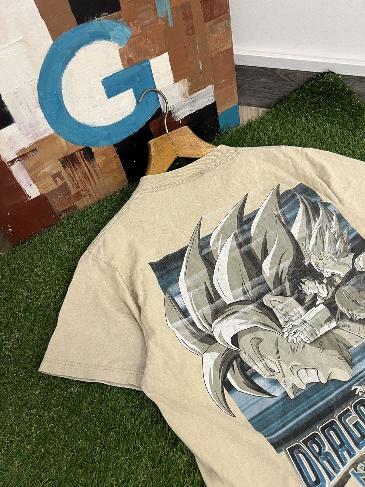 Vintage VTG 90s Dragon Ball Z T-SHIRT Tultex Goku Japan Sz L Size US M / EU 48-50 / 2 - 9 Thumbnail