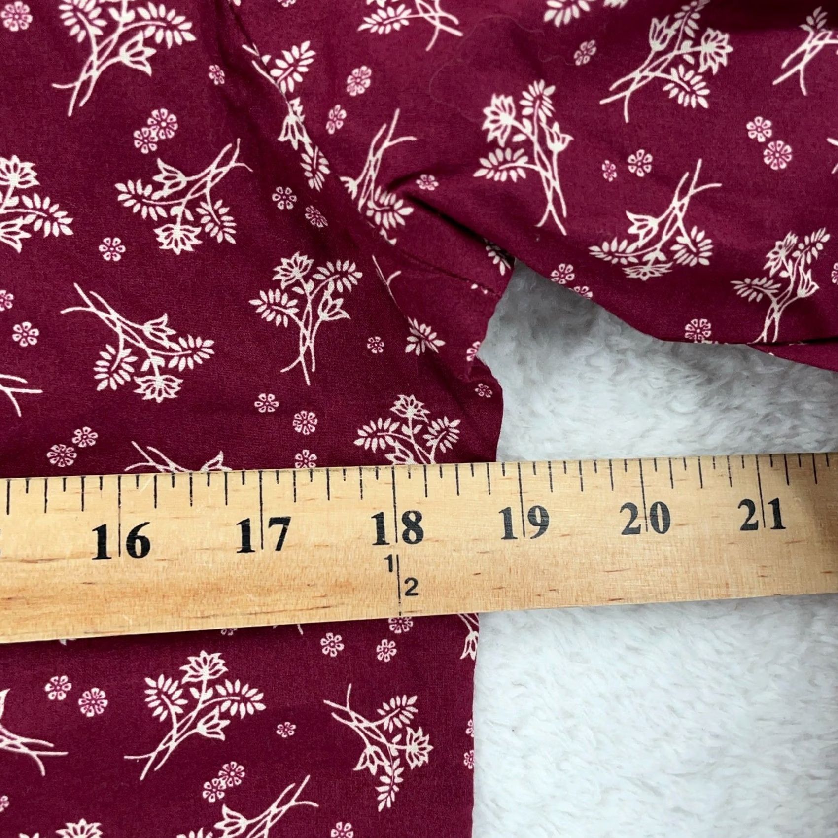 Wrangler Wrangler Wrancher Shirt Womens Small Burgundy Floral Cowboy Collared Pearl Snap Shirt Size S / US 4 / IT 40 - 7 Thumbnail