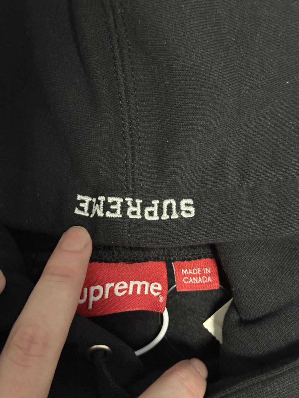 Supreme Supreme illegal business hoodie hood Size US M / EU 48-50 / 2 - 3 Thumbnail