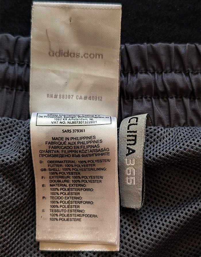Adidas Vintage Adidas Nylon Baggy trackpants Size US 34 / EU 50 - 6 Thumbnail