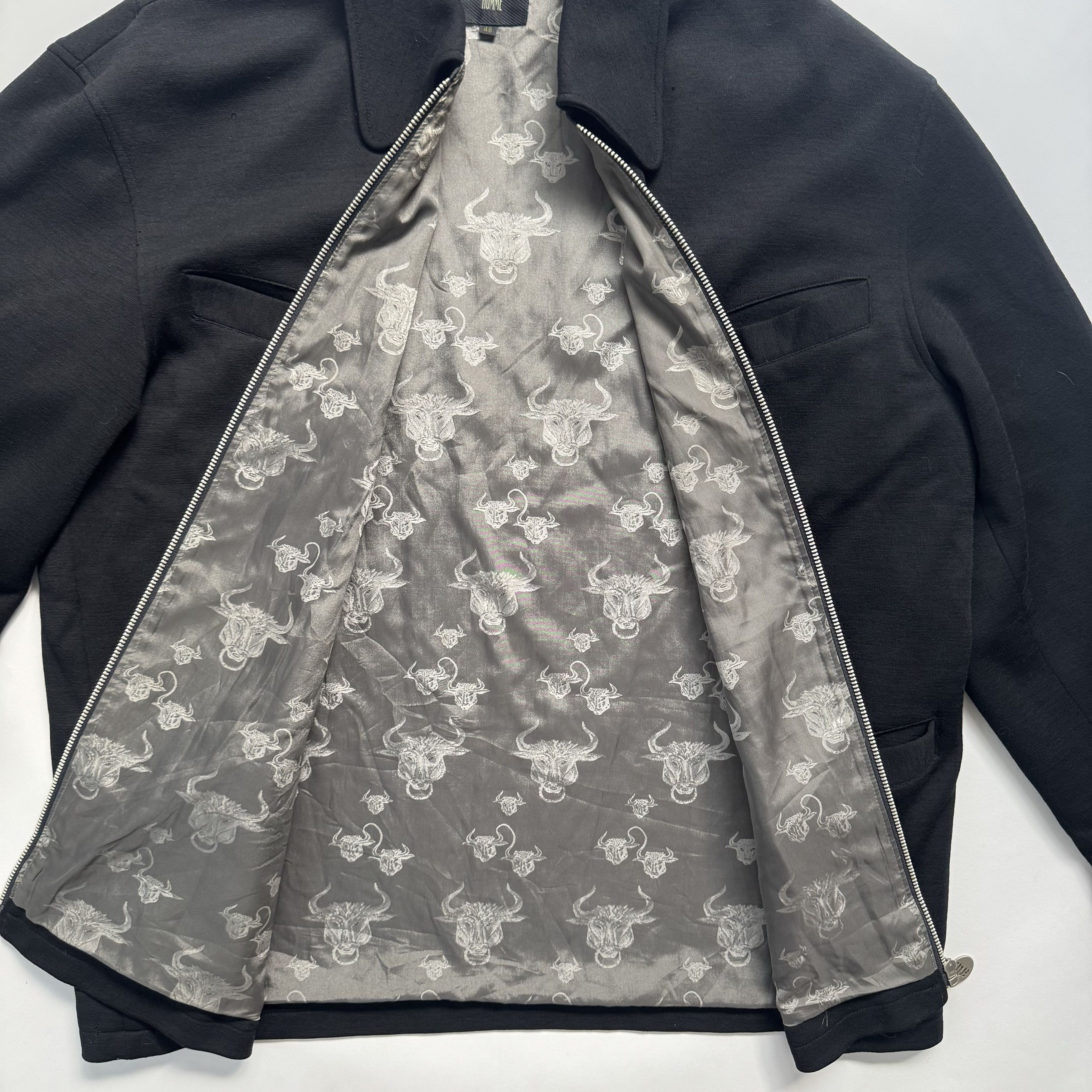 Jean Paul Gaultier JPG F/W1994 Bull Wool Jacket Size US M / EU 48-50 / 2 - 8 Thumbnail
