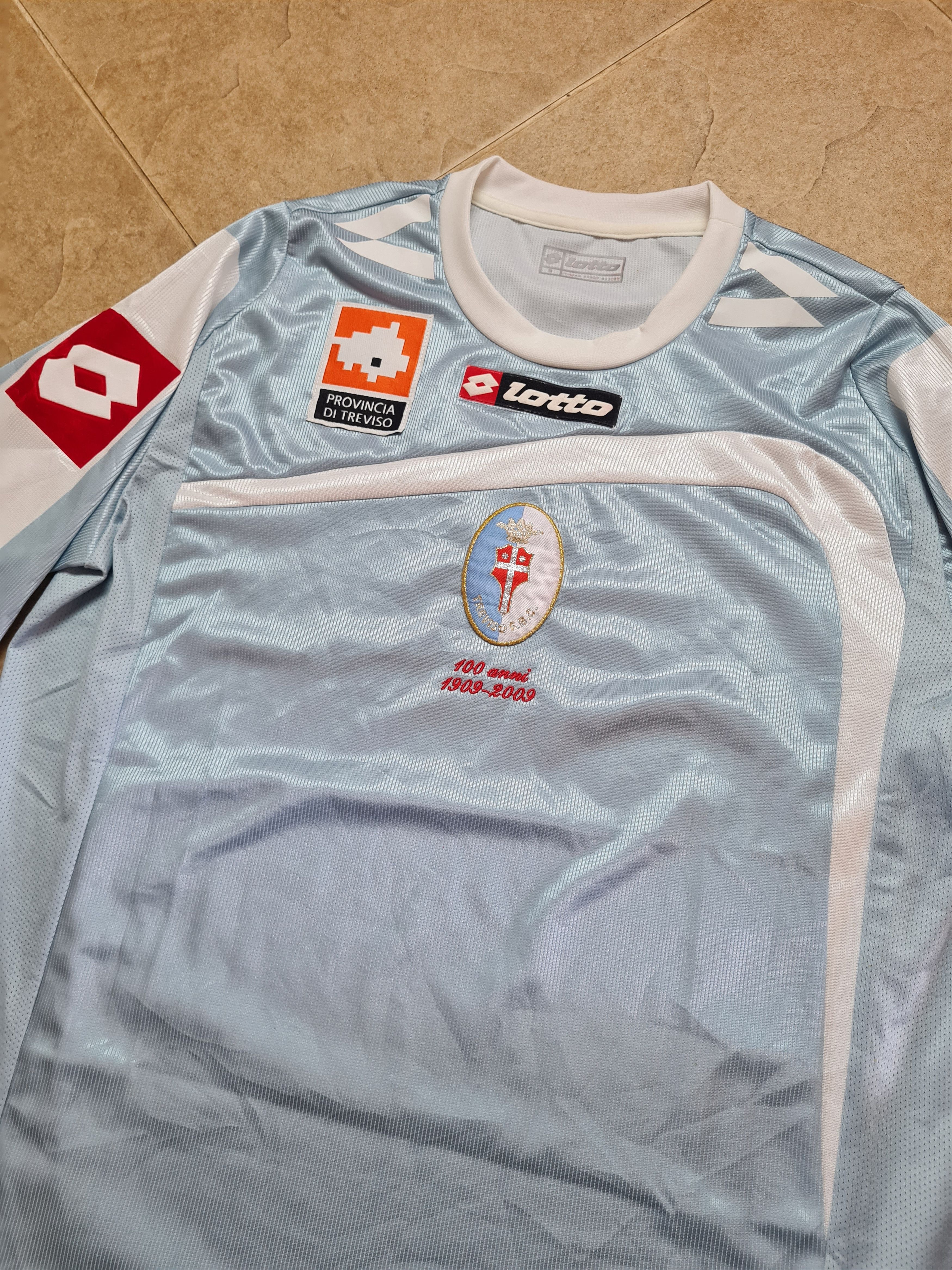 Lotto Sport TREVISO 2008-09 centenary football shirt Lotto Italy maglia Size US S / EU 44-46 / 1 - 14 Thumbnail
