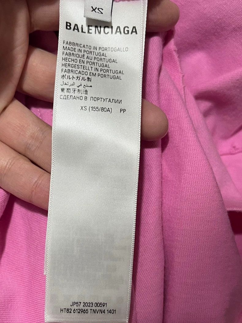 Balenciaga Balenciaga SS23 Hand Drawn Bb Icon Short Sleeves 2501-Nexta Size XS / US 0-2 / IT 36-38 - 9 Thumbnail