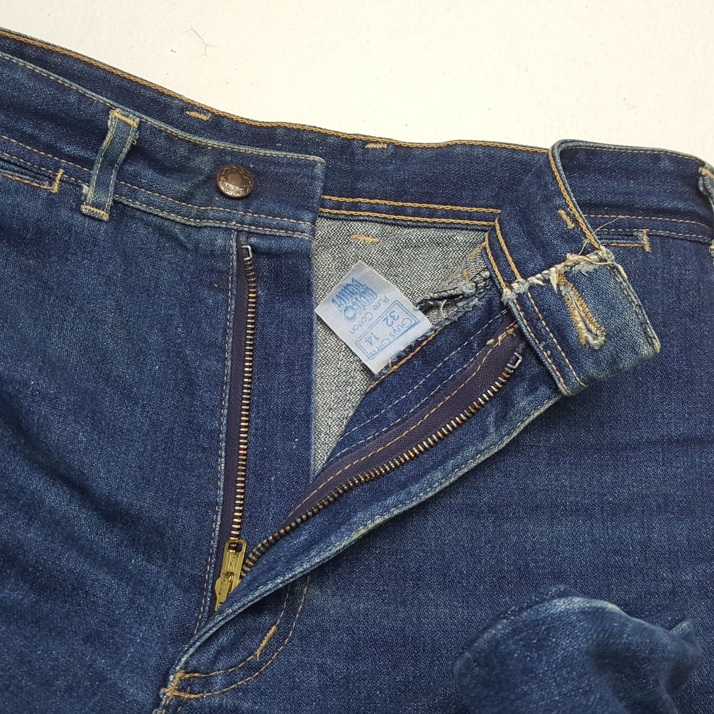 If Six Was Nine × Vintage WEST COAST Streetwear Fashion Baggy Style Jeans Size 29" - 12 Thumbnail