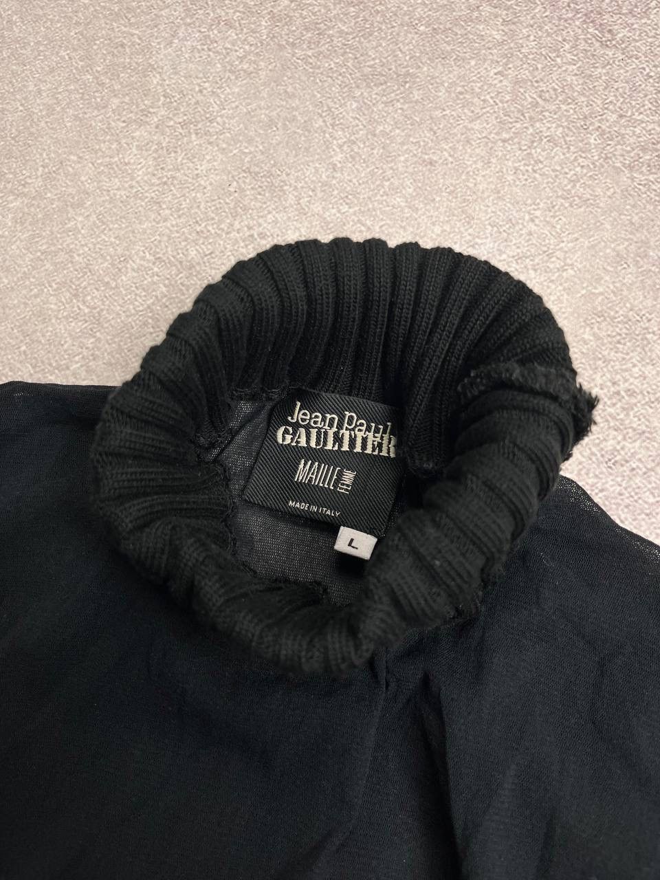 Affliction × Jean Paul Gaultier × Vintage VINTAGE 90’s JPG JEAN PAUL GAULTIER TURTLE NECK SWEATER L Size US L / EU 52-54 / 3 - 3 Thumbnail