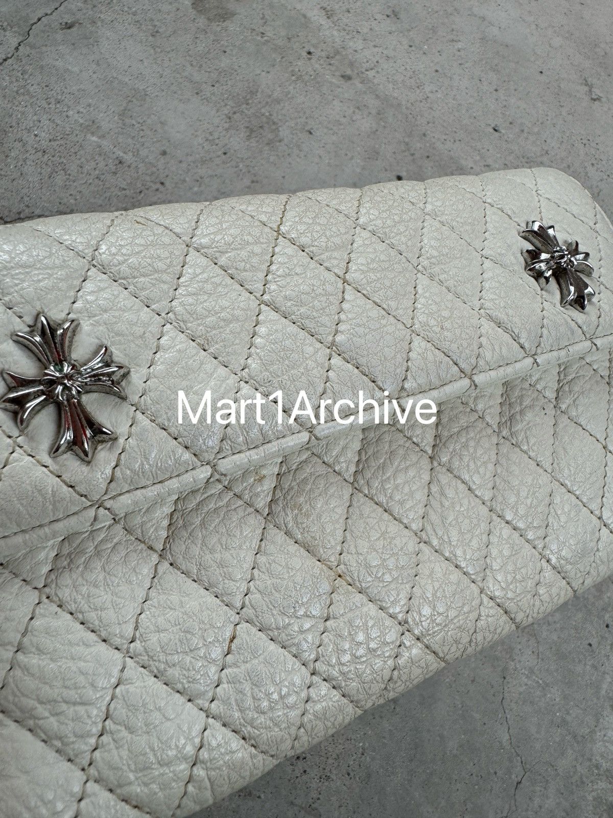 Chrome Hearts Chrome Hearts quilted cross wallet Size ONE SIZE - 3 Thumbnail