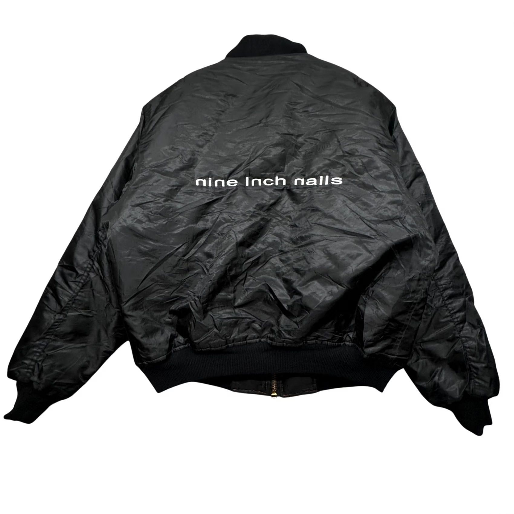 Rothco VINTAGE NIN Nine Inch Nails Rothco MA-1 Bomber Jacket Mens S Black Size US S / EU 44-46 / 1 - 2 Thumbnail