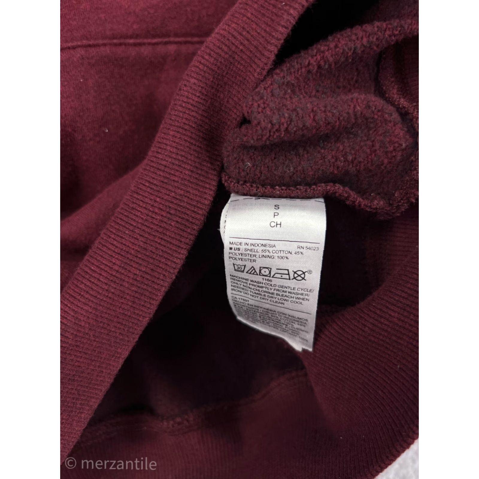 Old Navy Old Navy Hoodie Women Small Red Hooded Cotton Blend Pocket Sweatshirt Shirt Size S / US 4 / IT 40 - 4 Thumbnail