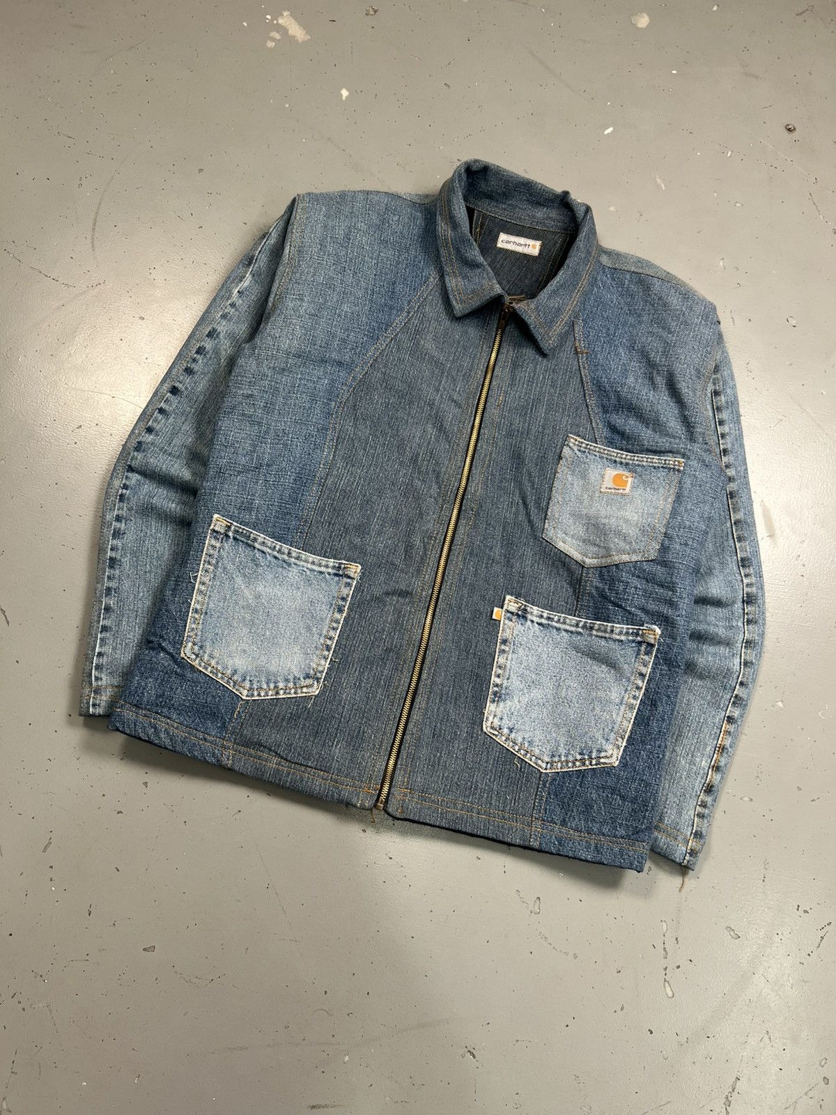 Carhartt Vintage custom up cycle Carhartt jacket - l Size US M / EU 48-50 / 2 - 2 Thumbnail