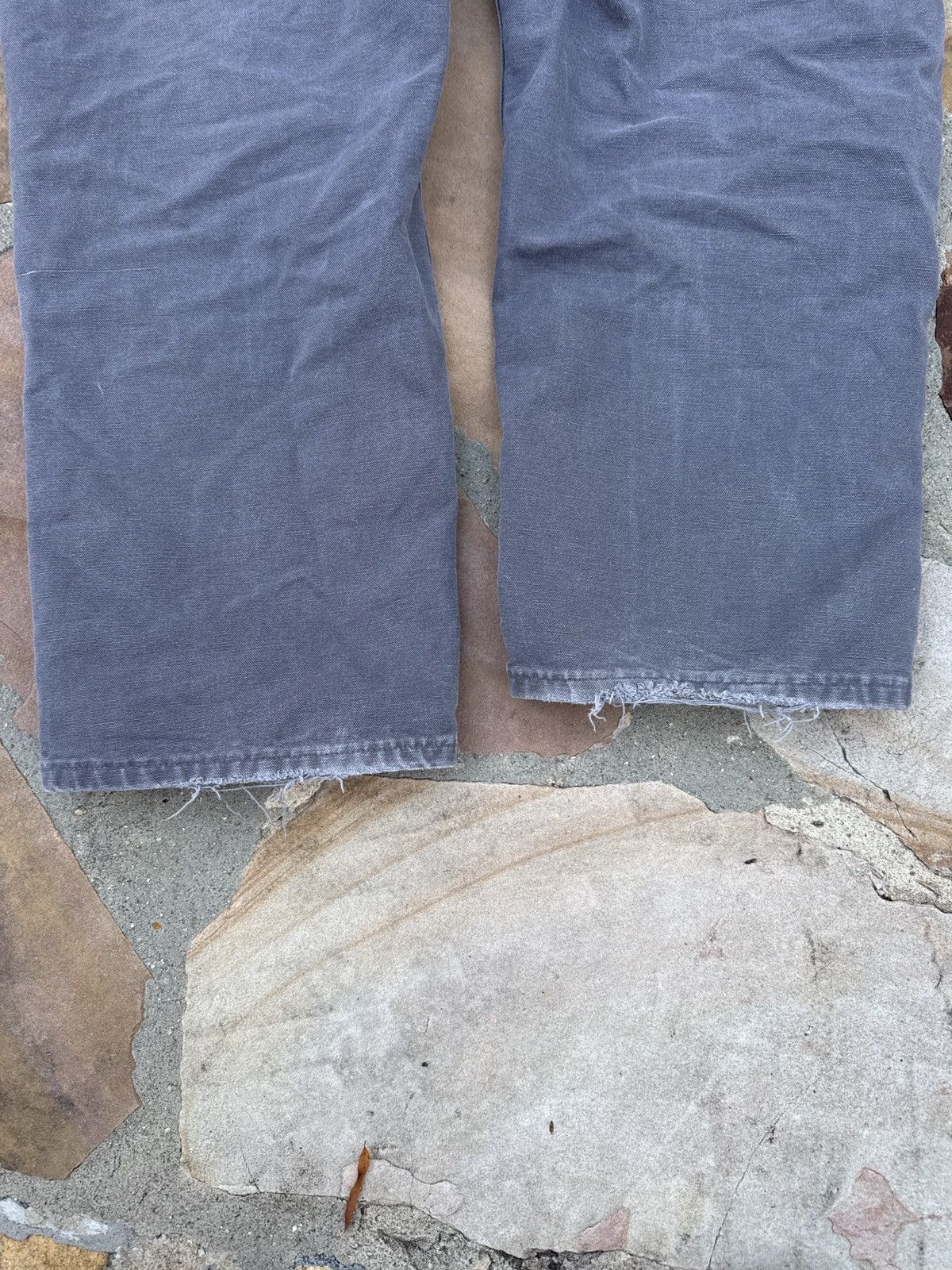 Carhartt Gray Carhartt DoubleKnee Pants Size US 36 / EU 52 - 4 Thumbnail