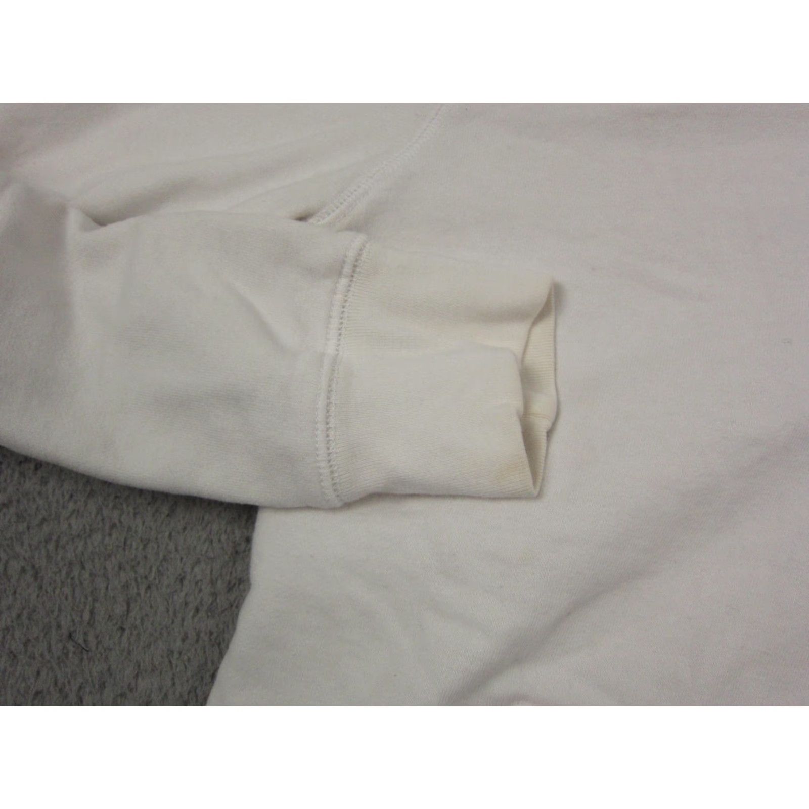 Vintage Aéropostale Hoodie Womens XL White Full Zip Palm Trees Sweatshirt Size XL / US 12-14 / IT 48-50 - 5 Thumbnail