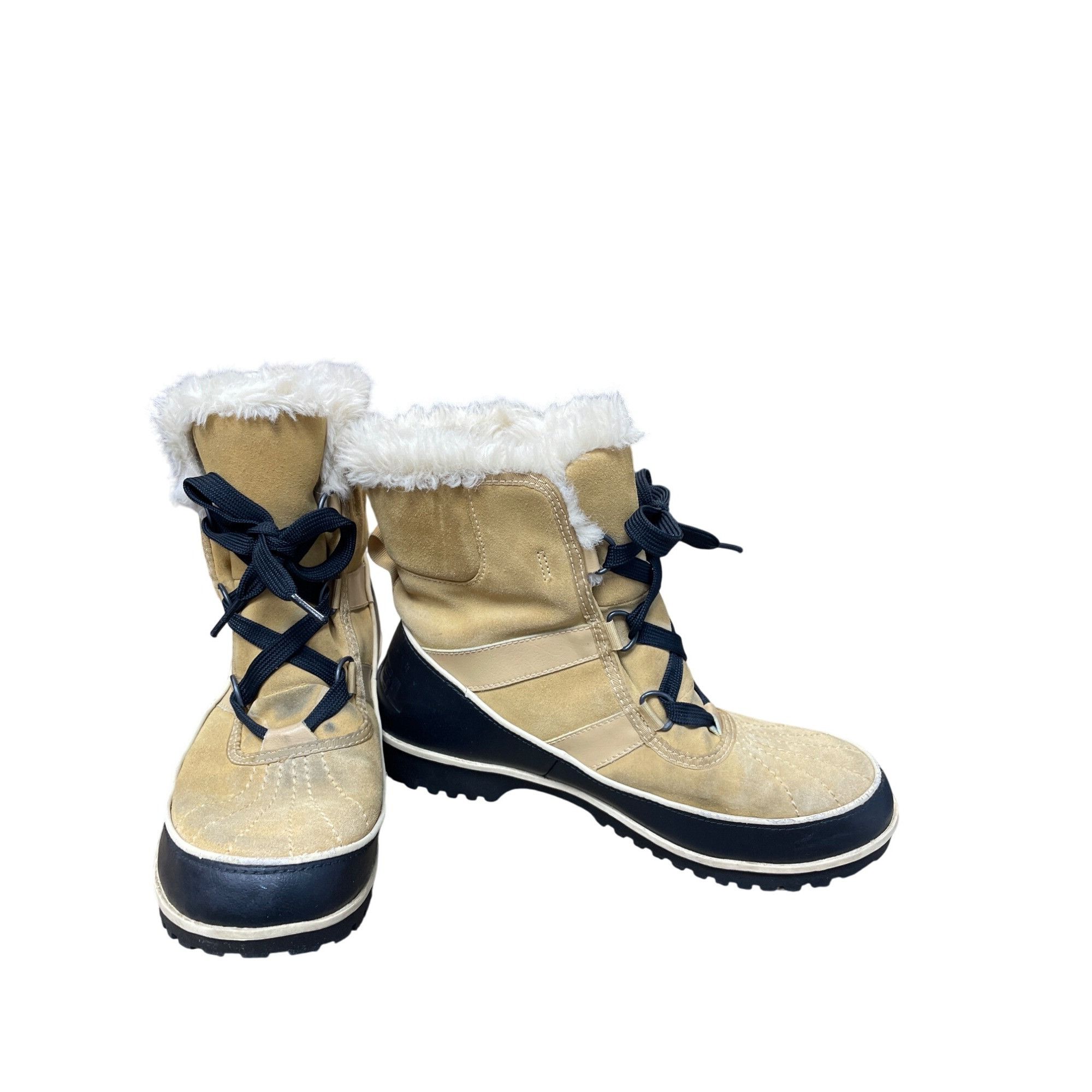 SOREL Sorel Womens Carnival Winter Boots Faux Fur Lined Size 8.5 S Size US 8.5 / IT 38.5 - 1 Thumbnail