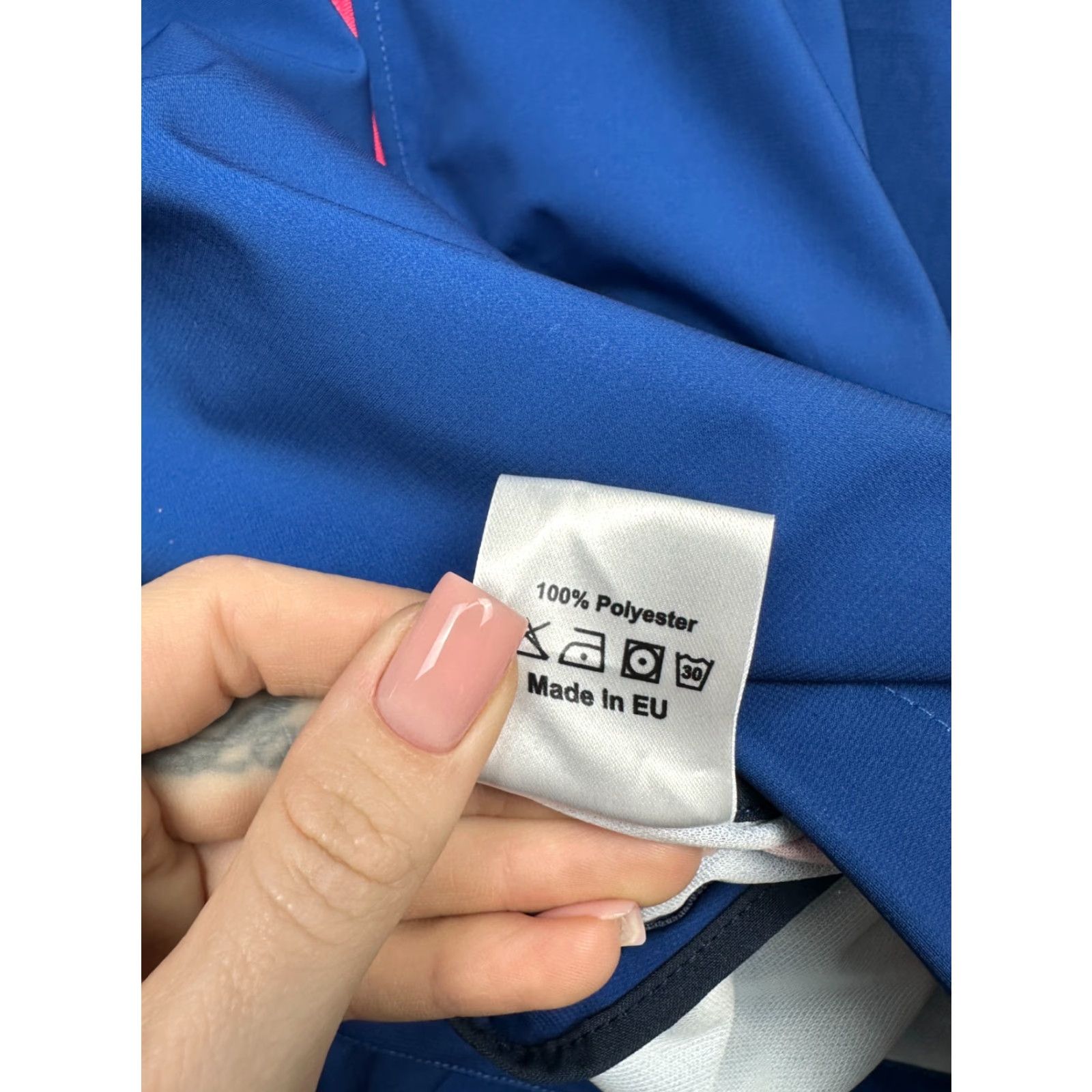 Vintage Excelr8 Motorsport Mens Windbreaker Jacket XL3 3XL Blue Zip Full Zip Jacket Racing Windbreaker Mens 3XL Size US XXL / EU 58 / 5 - 7 Thumbnail
