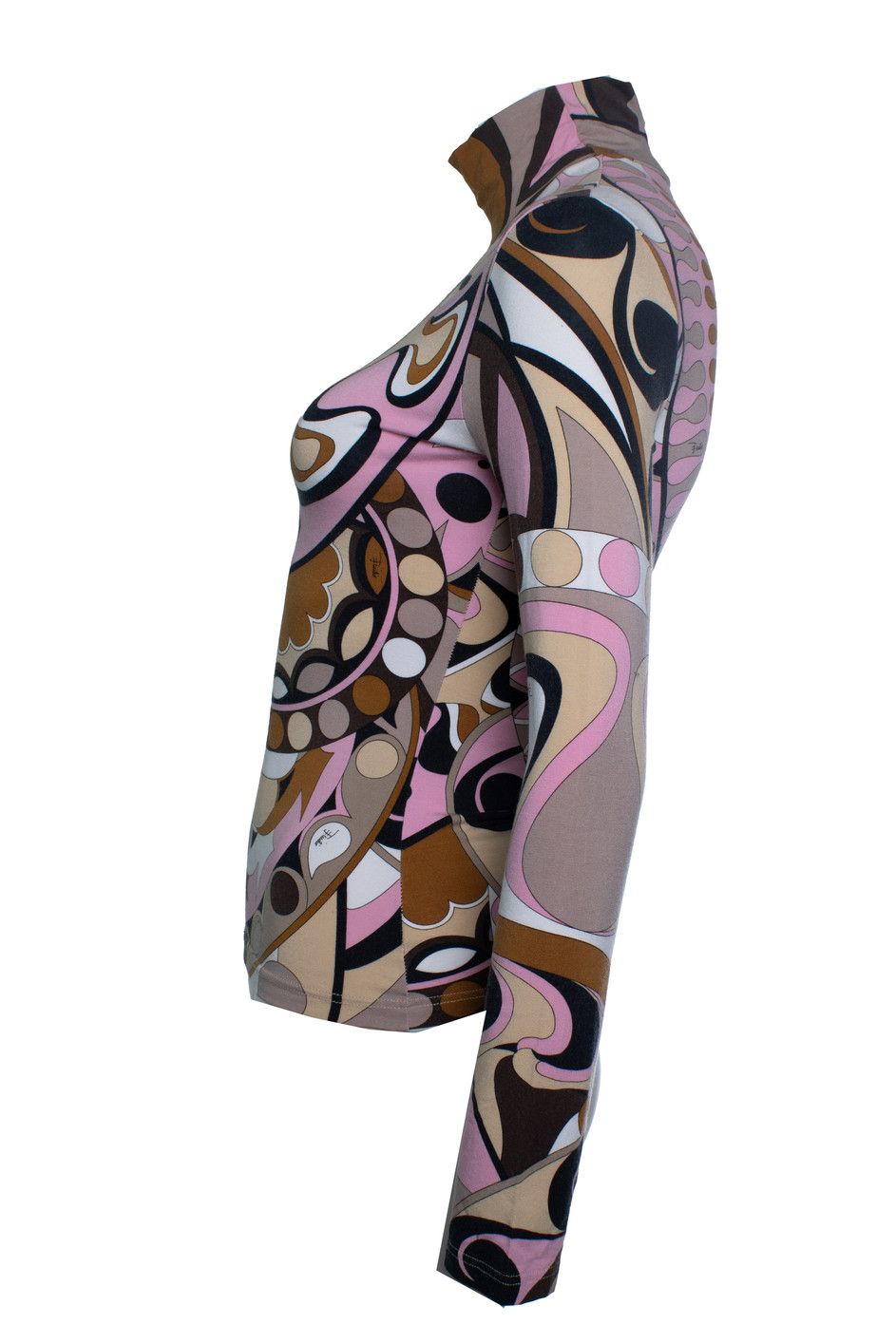 Emilio Pucci Emilio Pucci, graphic printed turtleneck Size M / US 6-8 / IT 42-44 - 2 Thumbnail