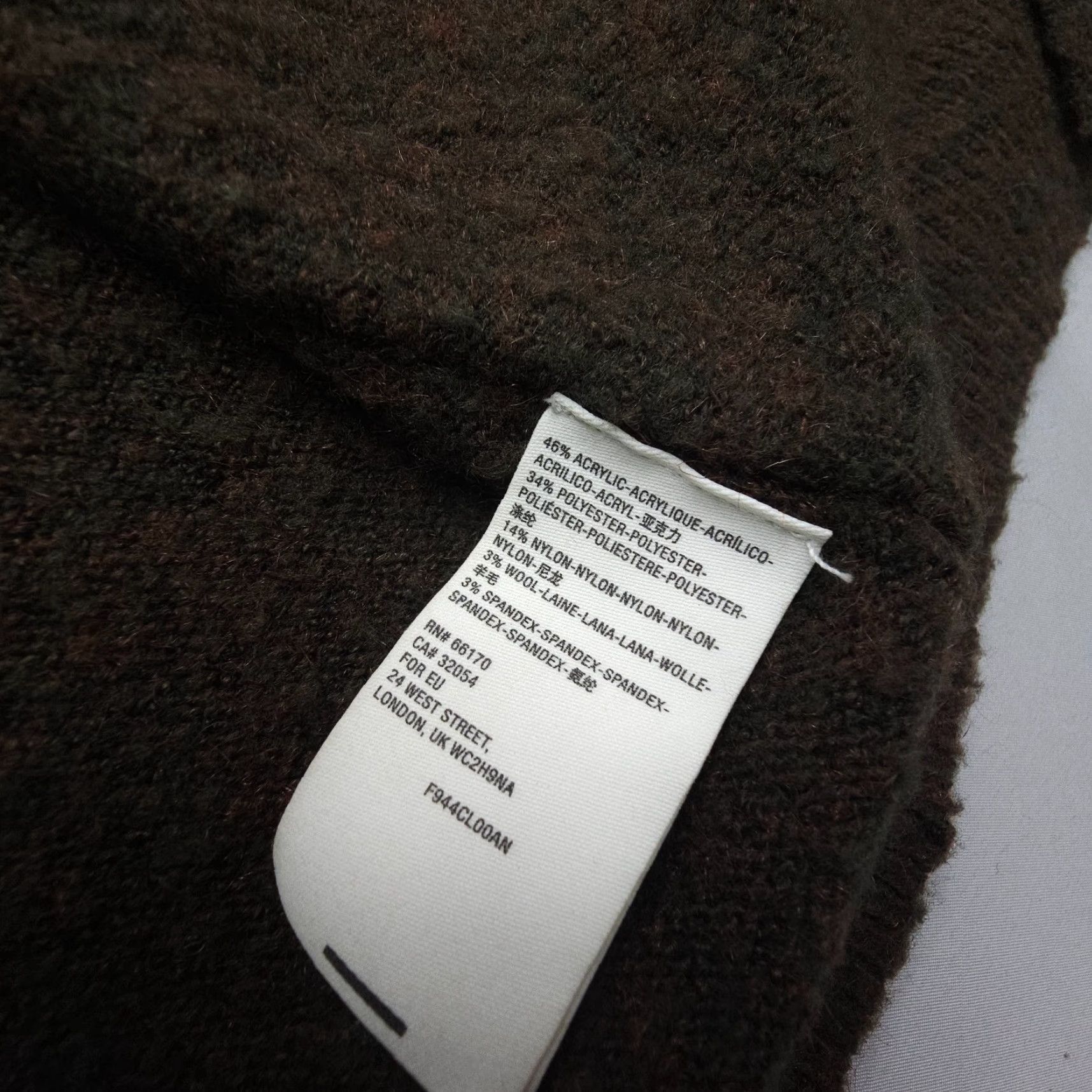 Anthropologie Anthropologie Cardigan Womens Small Wool Blend Open Front Pocket Lightweight Multicolor Open Casual Knit Long Sleeve Fashion Cardigan Size S / US 4 / IT 40 - 4 Thumbnail