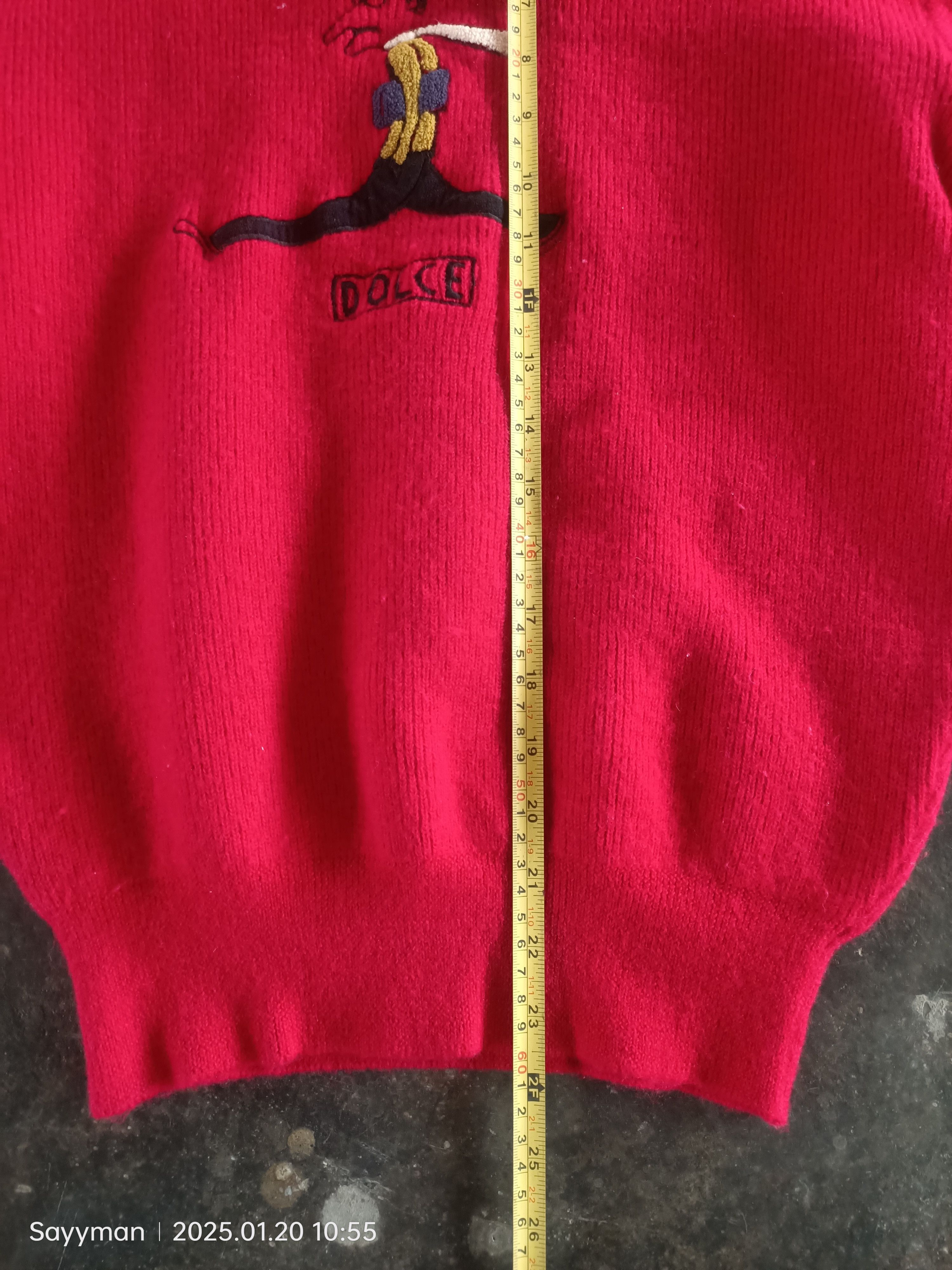 If Six Was Nine × Japanese Brand × Vintage Vintage Dolce Pull Over Knit Size US M / EU 48-50 / 2 - 6 Thumbnail