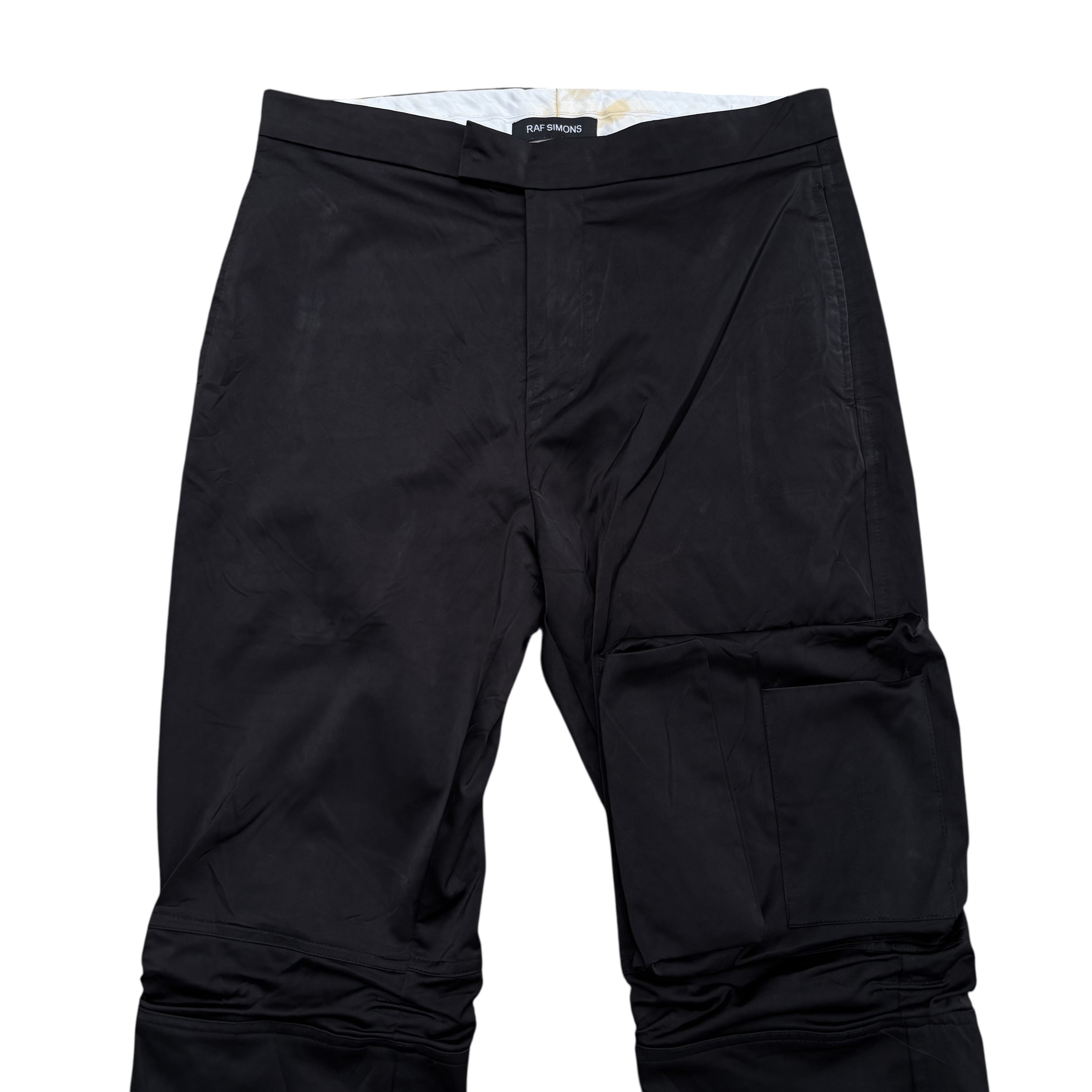 Raf Simons Raf Simons – Slim Space Pants with Pockets Size US 30 / EU 46 - 2 Thumbnail