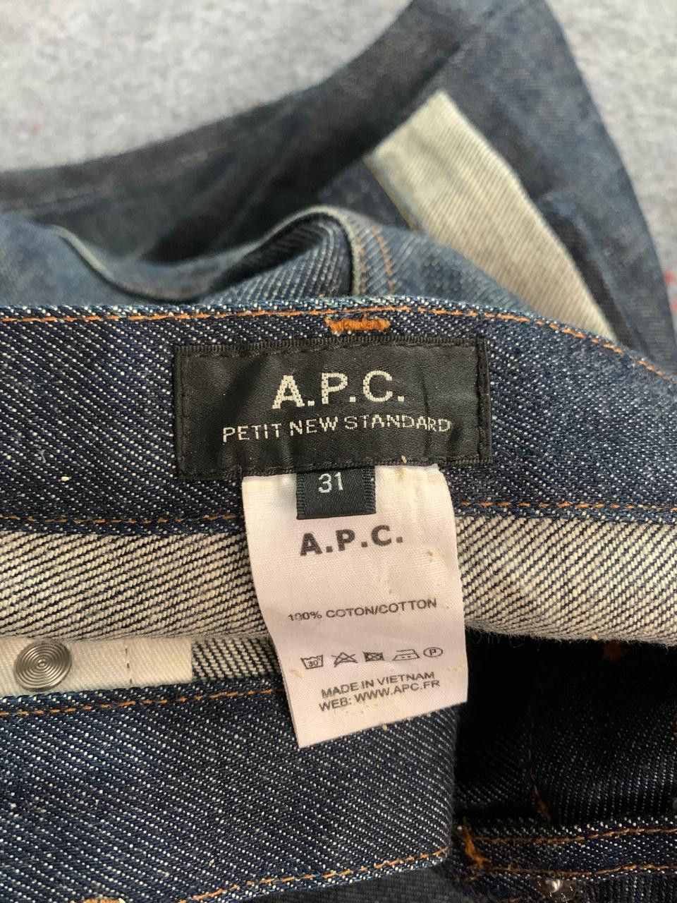 A.P.C. Denim pants Selvedge Size US 31 - 5 Thumbnail