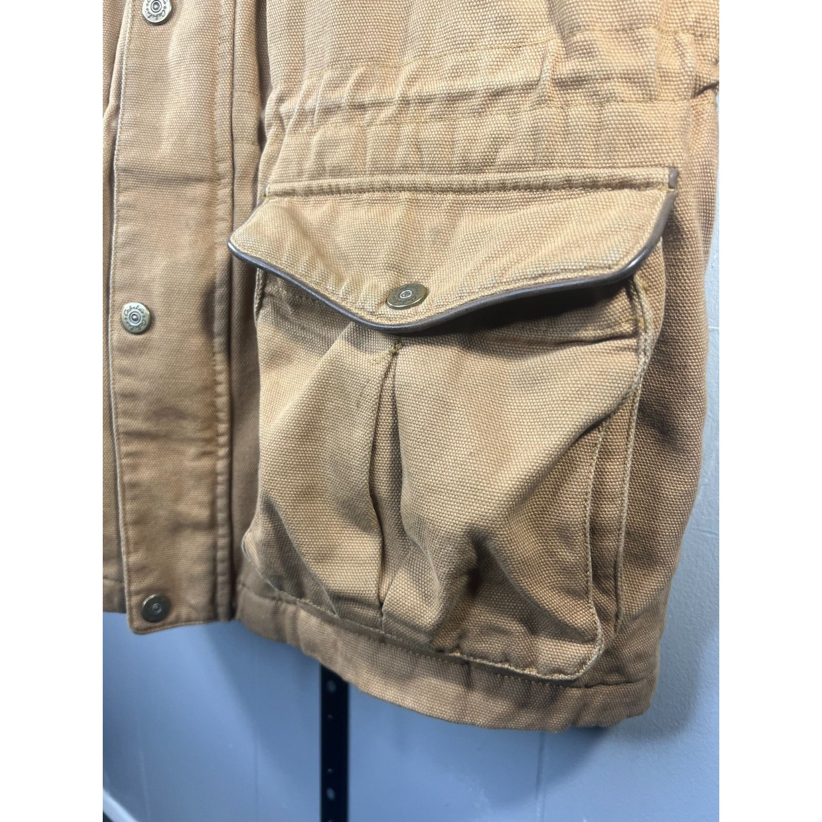 Cabelas Cabela's Duck Canvas Field Jacket Blanket Flannel Lined Chor Size US L / EU 52-54 / 3 - 5 Thumbnail