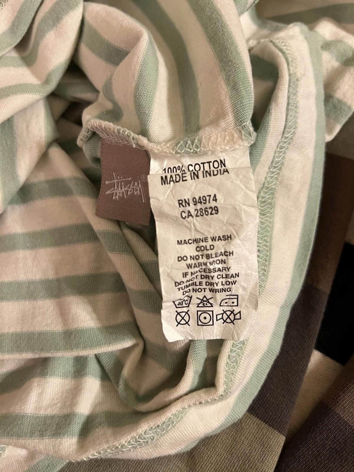 Stussy Pre-Owned Vintage Stussy Tank Top Shirt Large Made In India Size US L / EU 52-54 / 3 - 8 Thumbnail