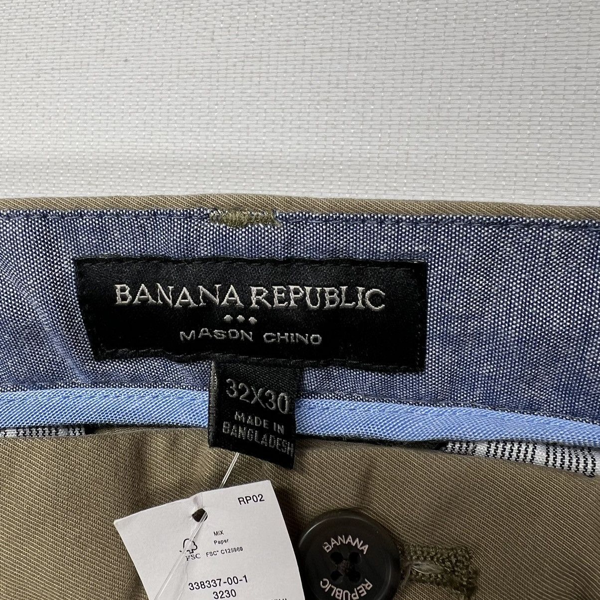 Banana Republic Banana Republic Pants Mason Stretch Chino Khaki Beige Size US 32 / EU 48 - 8 Thumbnail