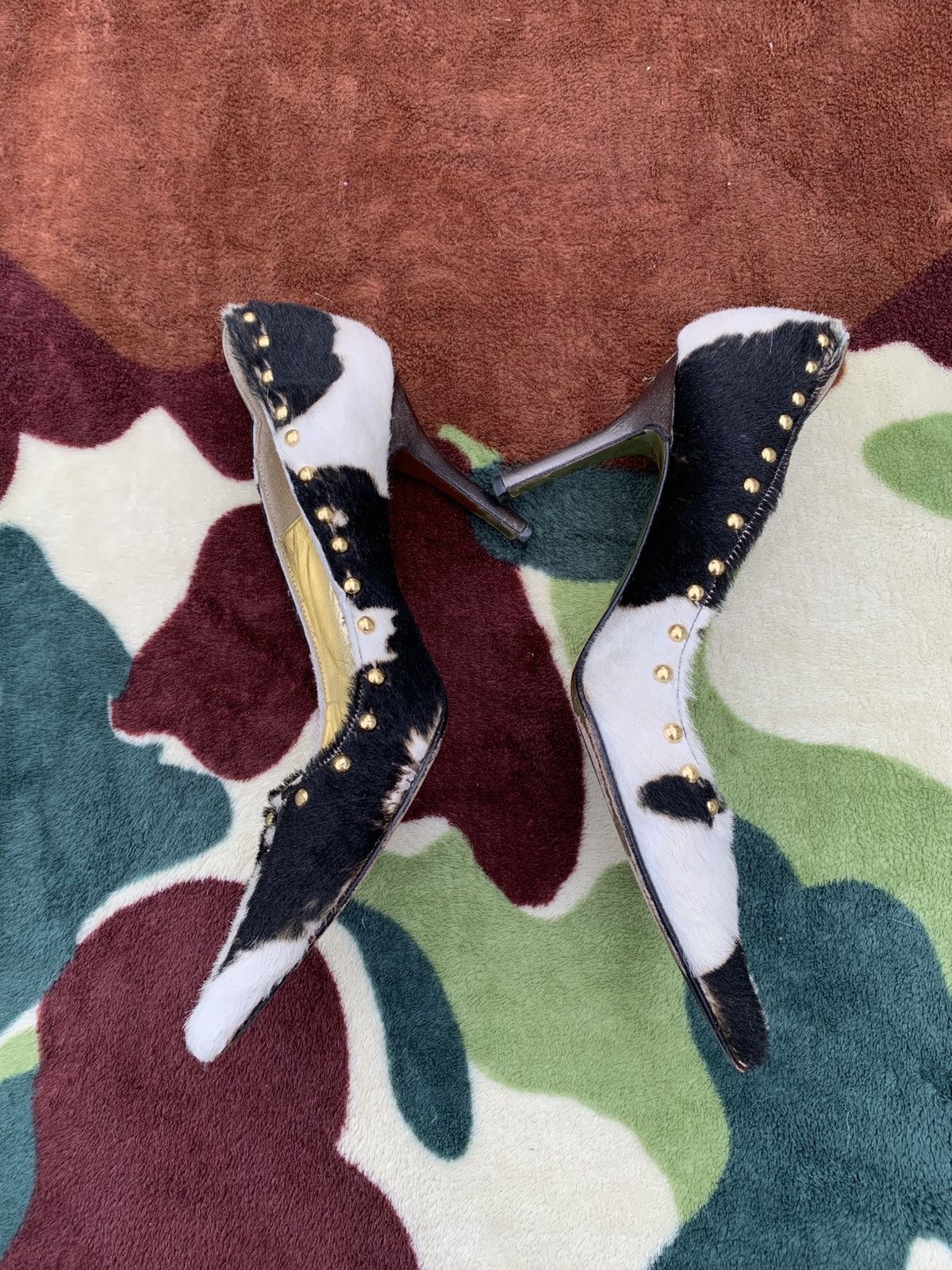Dolce & Gabbana × Vintage Dolce & Gabbana Pony Pumps Size US 7.5 / IT 37.5 - 3 Thumbnail