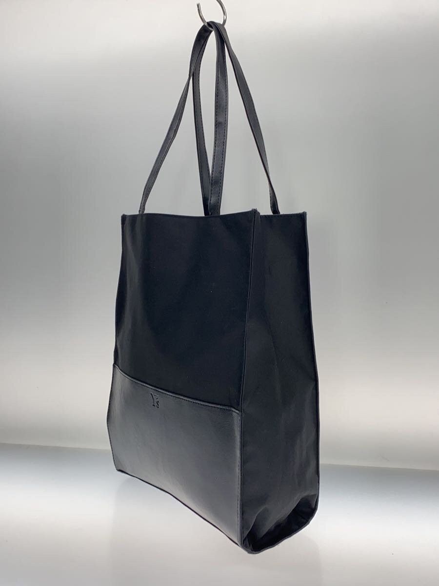 Y's × Yohji Yamamoto Leather Panel Canvas Tote Bag Size ONE SIZE - 2 Thumbnail