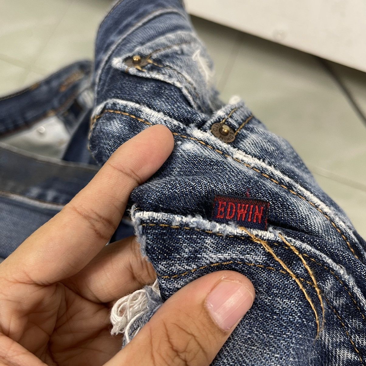 Edwin EDWIN FLARE JEANS ZIPPER FLY DENIM Size US 32 / EU 48 - 18 Thumbnail