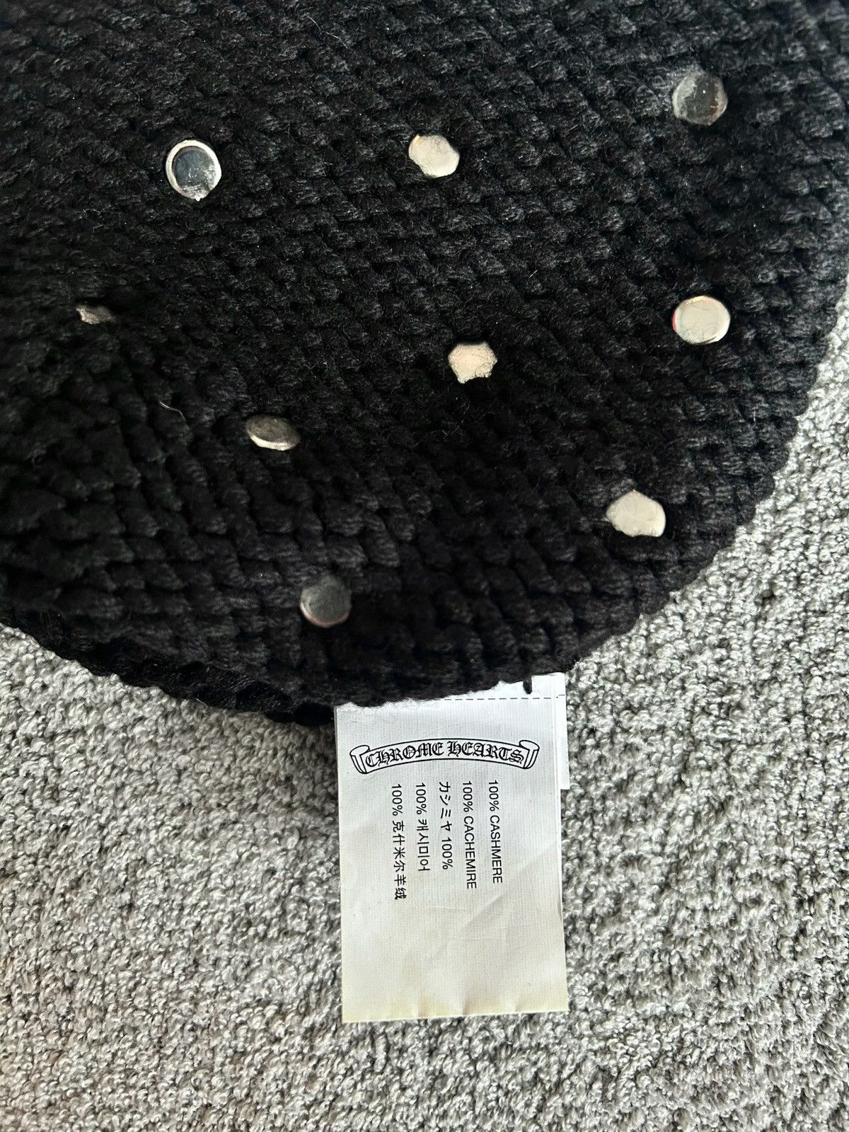 Chrome Hearts Chrome Hearts Knitted Hat Size ONE SIZE - 4 Thumbnail