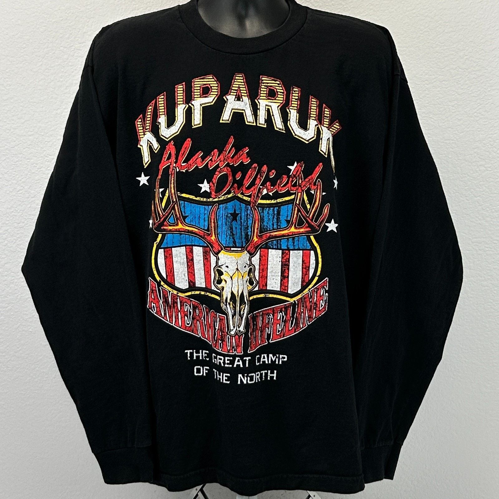 Other Kuparuk River Alaska Oilfield T Shirt Long Sleeve XL X-Large Size US XL / EU 56 / 4 - 2 Thumbnail