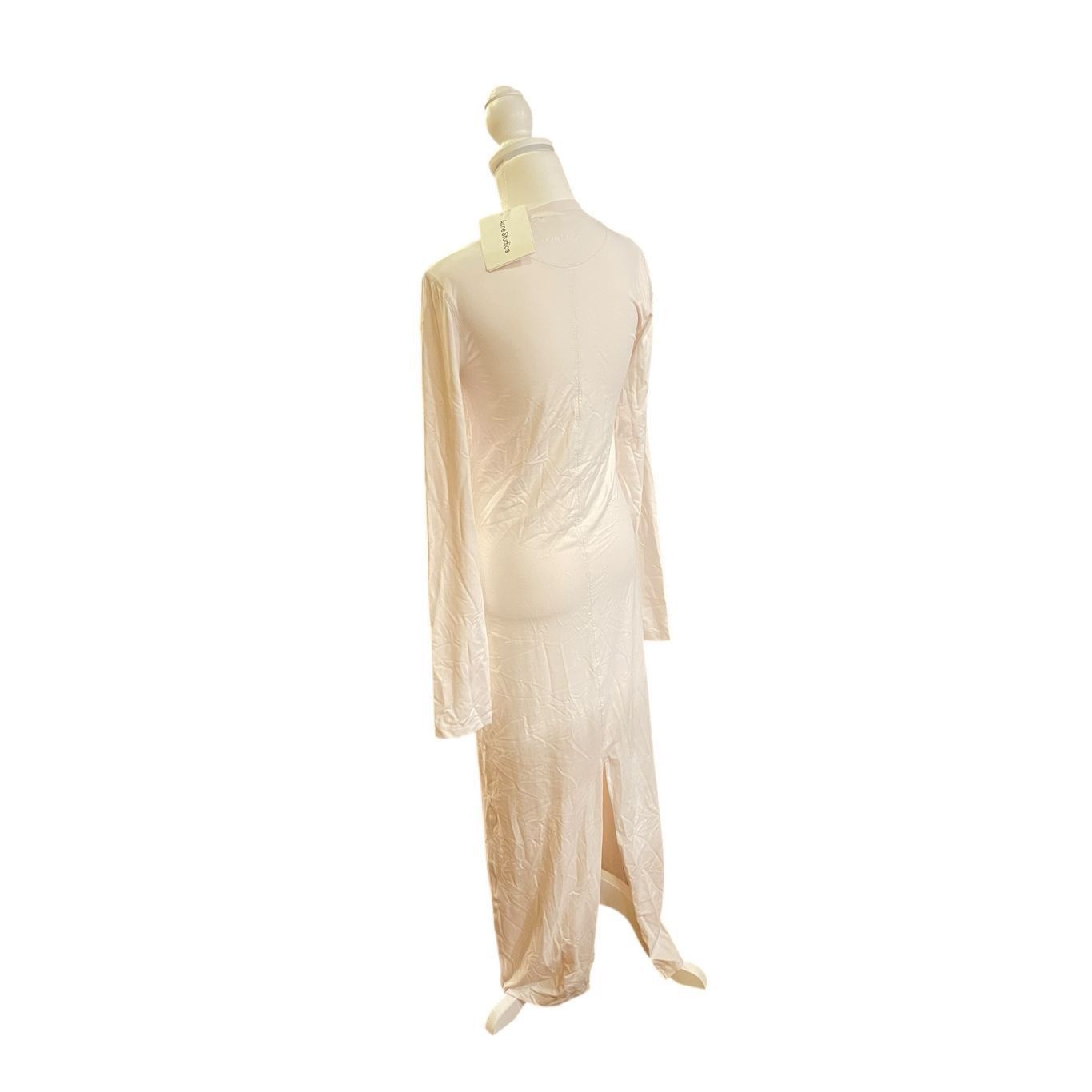 Acne Studios ACNE STUDIOS Long Sleeve Maxi Dress in Off White Size Large Size L / US 10 / IT 46 - 6 Thumbnail
