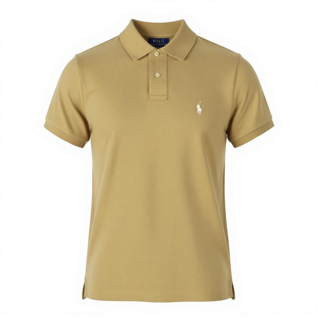 Ralph Lauren CUSTOM SLIM FIT S Beige Embroidered Logo 87885 Size US S / EU 44-46 / 1 - 1 Thumbnail